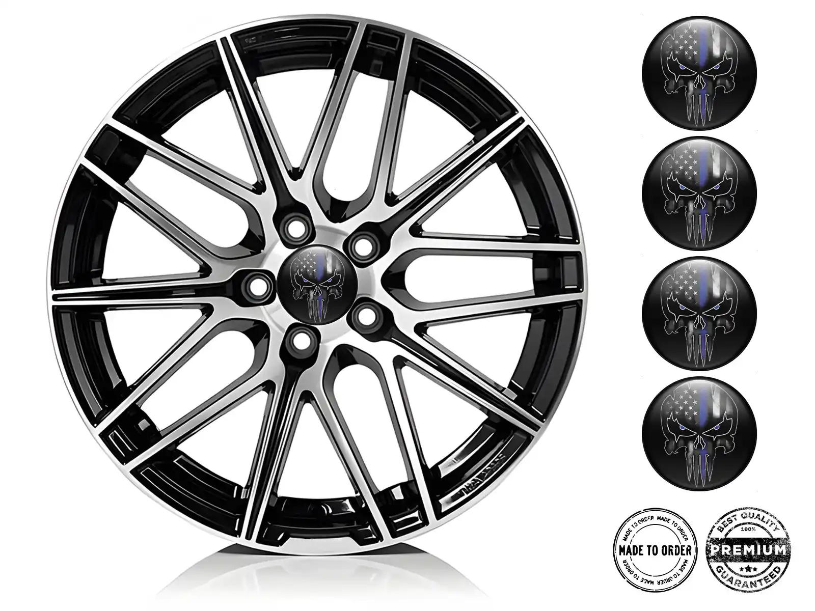 Wheel Decal Design Label Gravitational Flow
